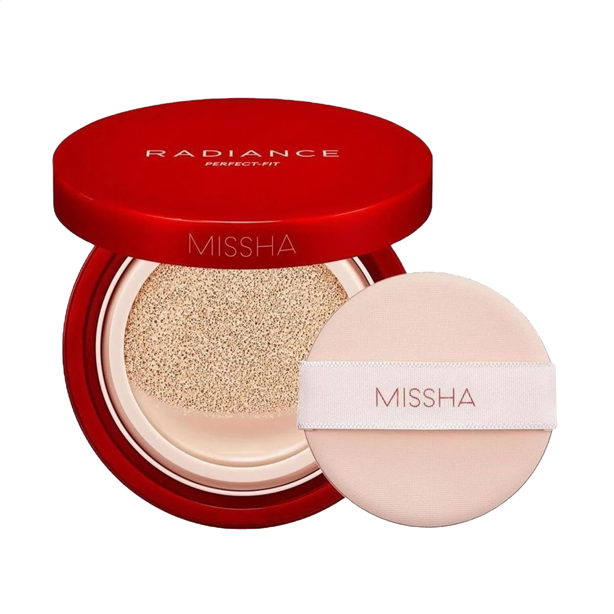 Тональний кушон для обличчя Missha Radiance Perfect-Fit Cushion SPF 50, 21N Vanilla, 15 г